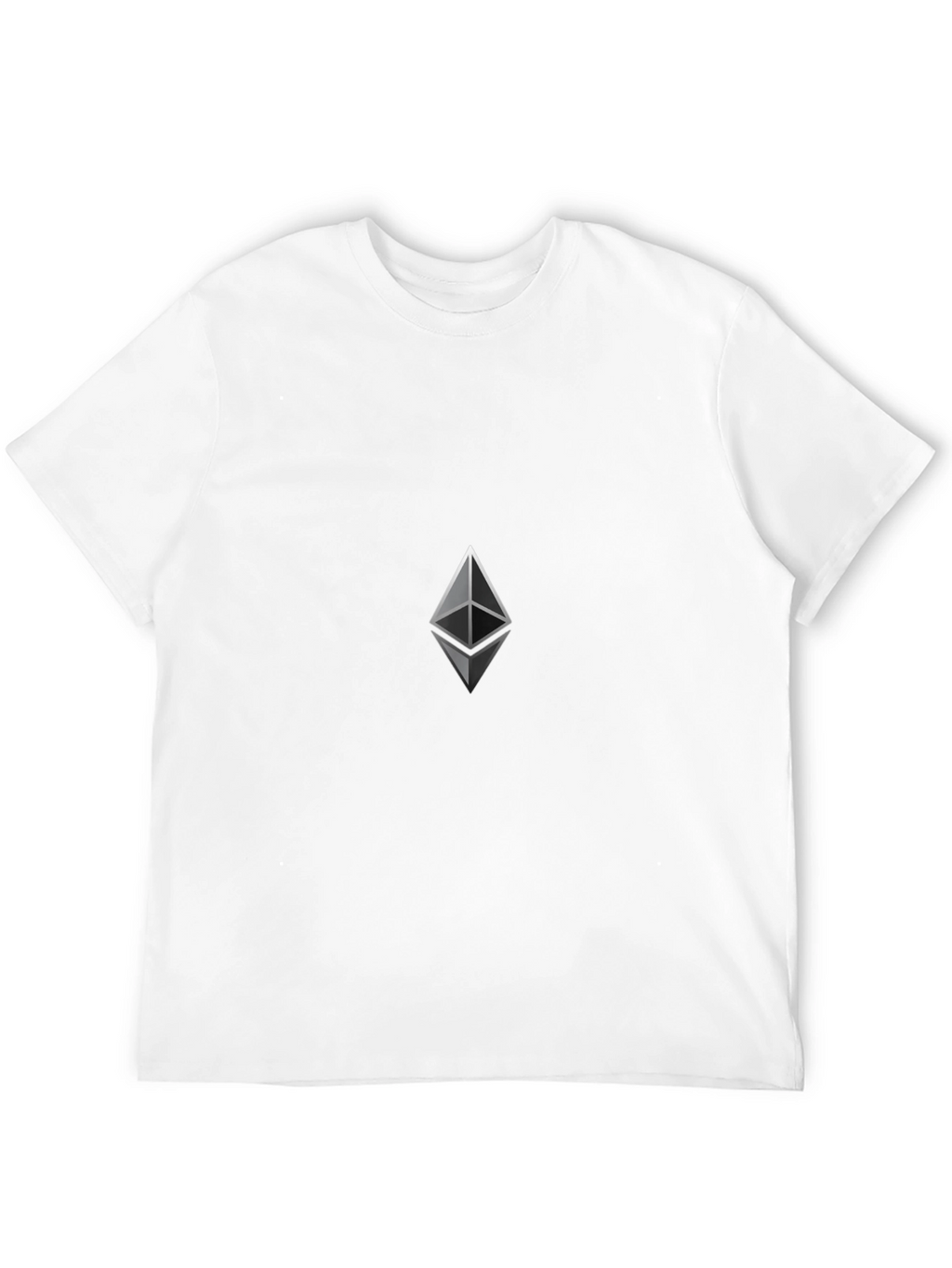 Ethereum Logo Black T-Shirt - Crypto Fashion