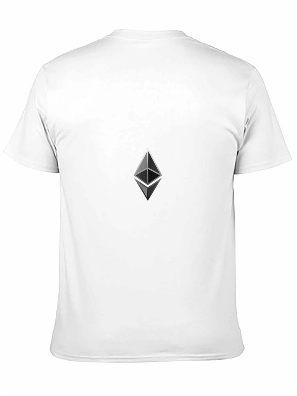 Ethereum Logo Black T-Shirt - Crypto Fashion