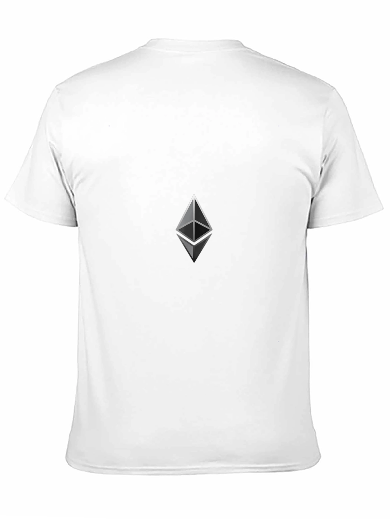 Ethereum Logo Black T-Shirt - Crypto Fashion