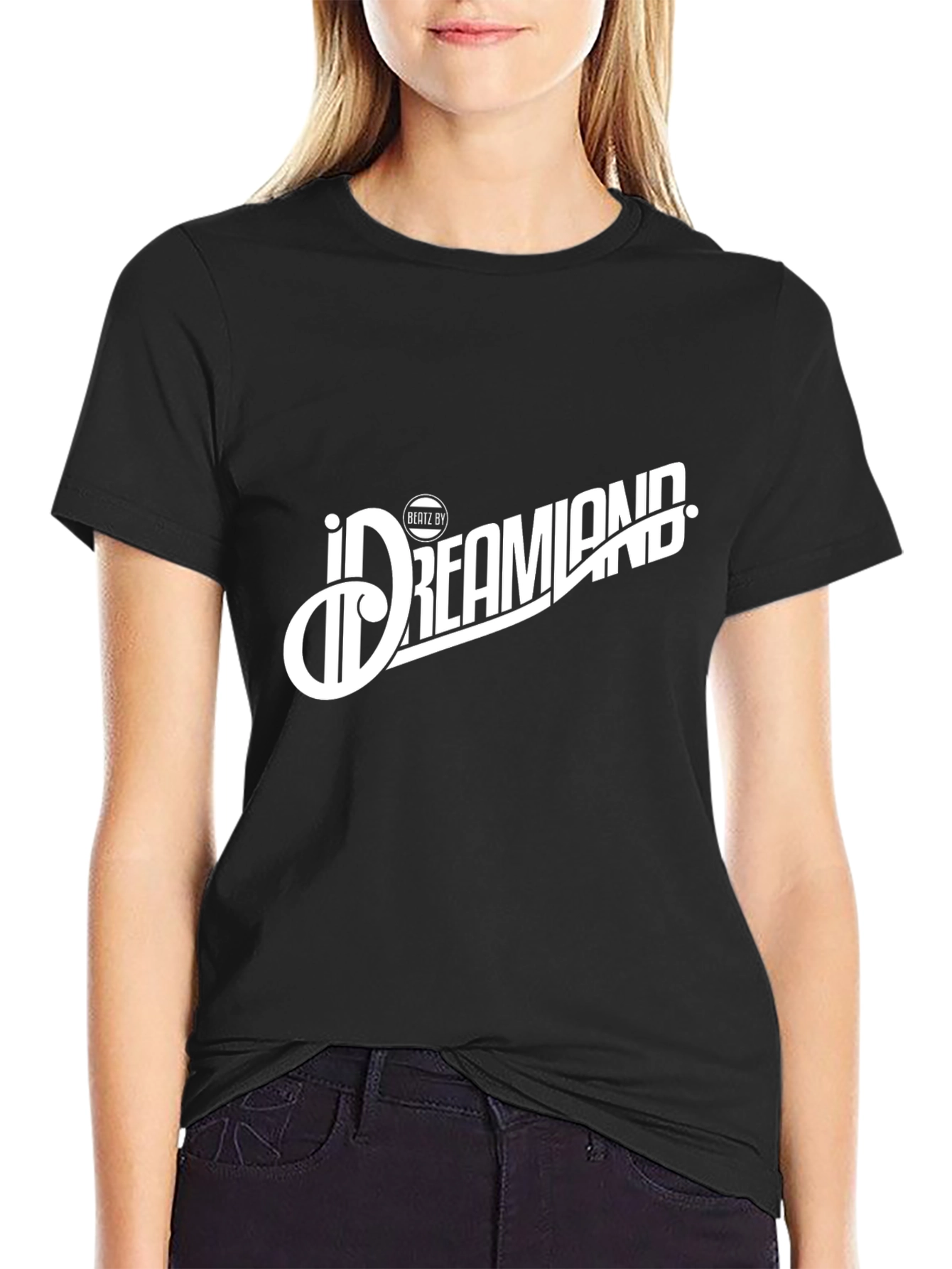 Dreamland Black Graphic T-Shirt