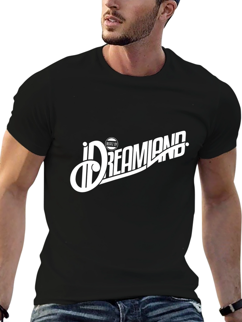 Dreamland Black Graphic T-Shirt
