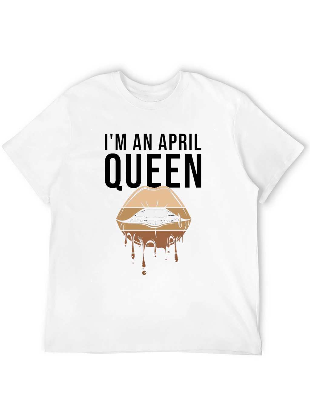 April Queen Lips Graphic T-Shirt