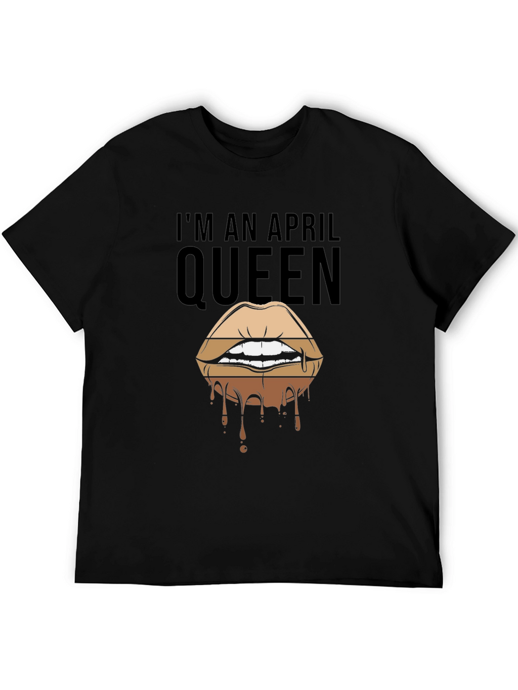 April Queen Lips Graphic T-Shirt