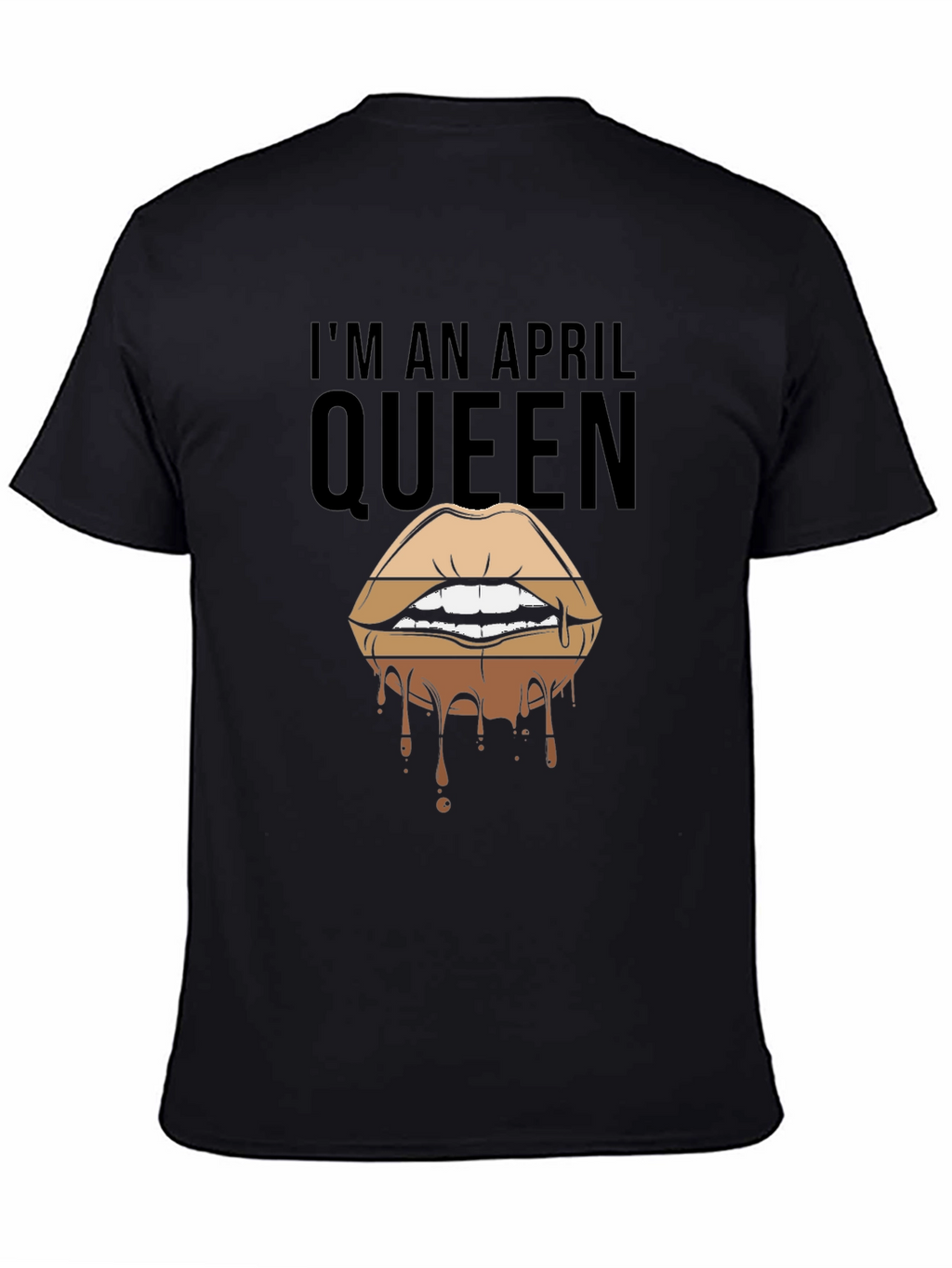 April Queen Lips Graphic T-Shirt