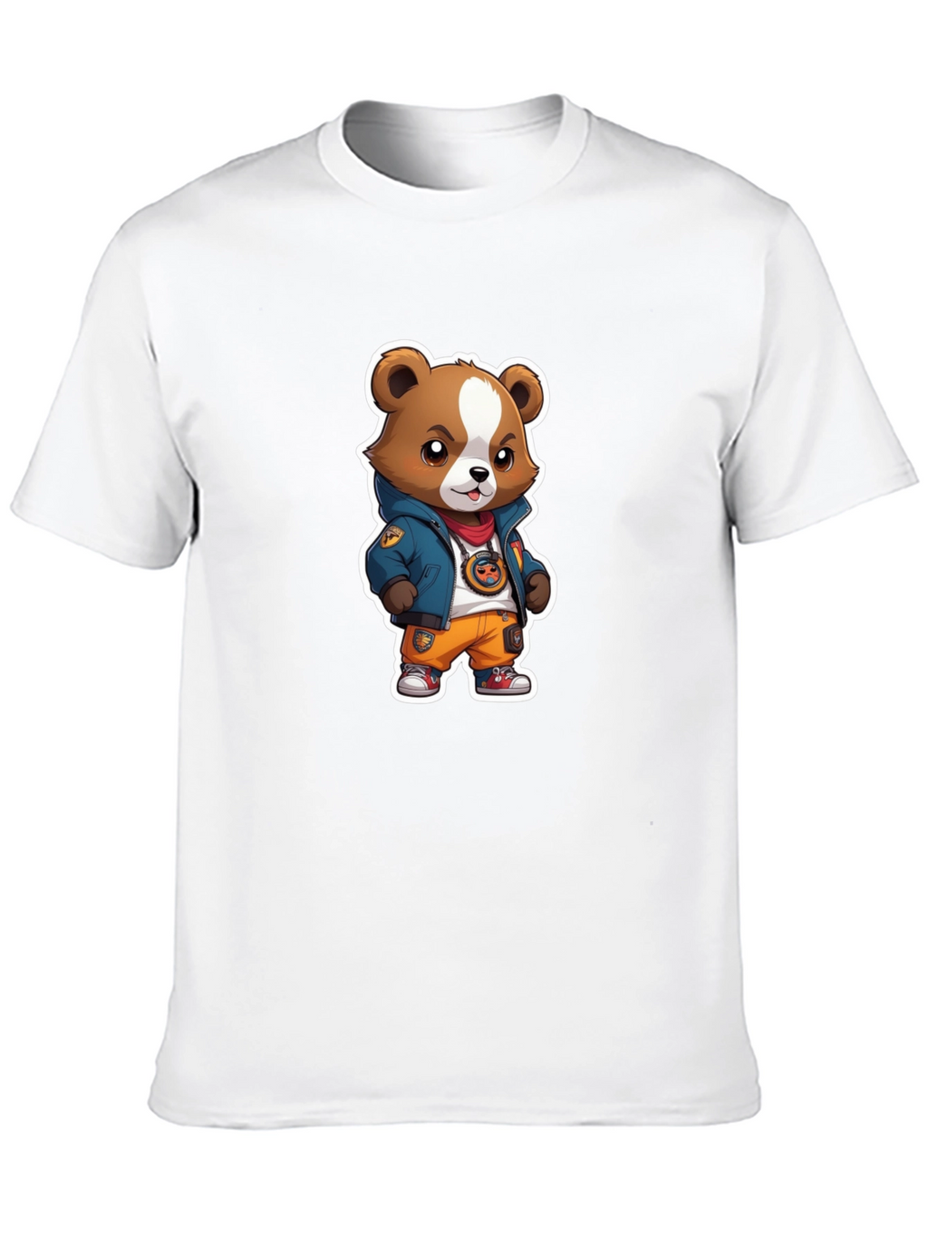 Urban Bear Graphic Tee - Trendy Style