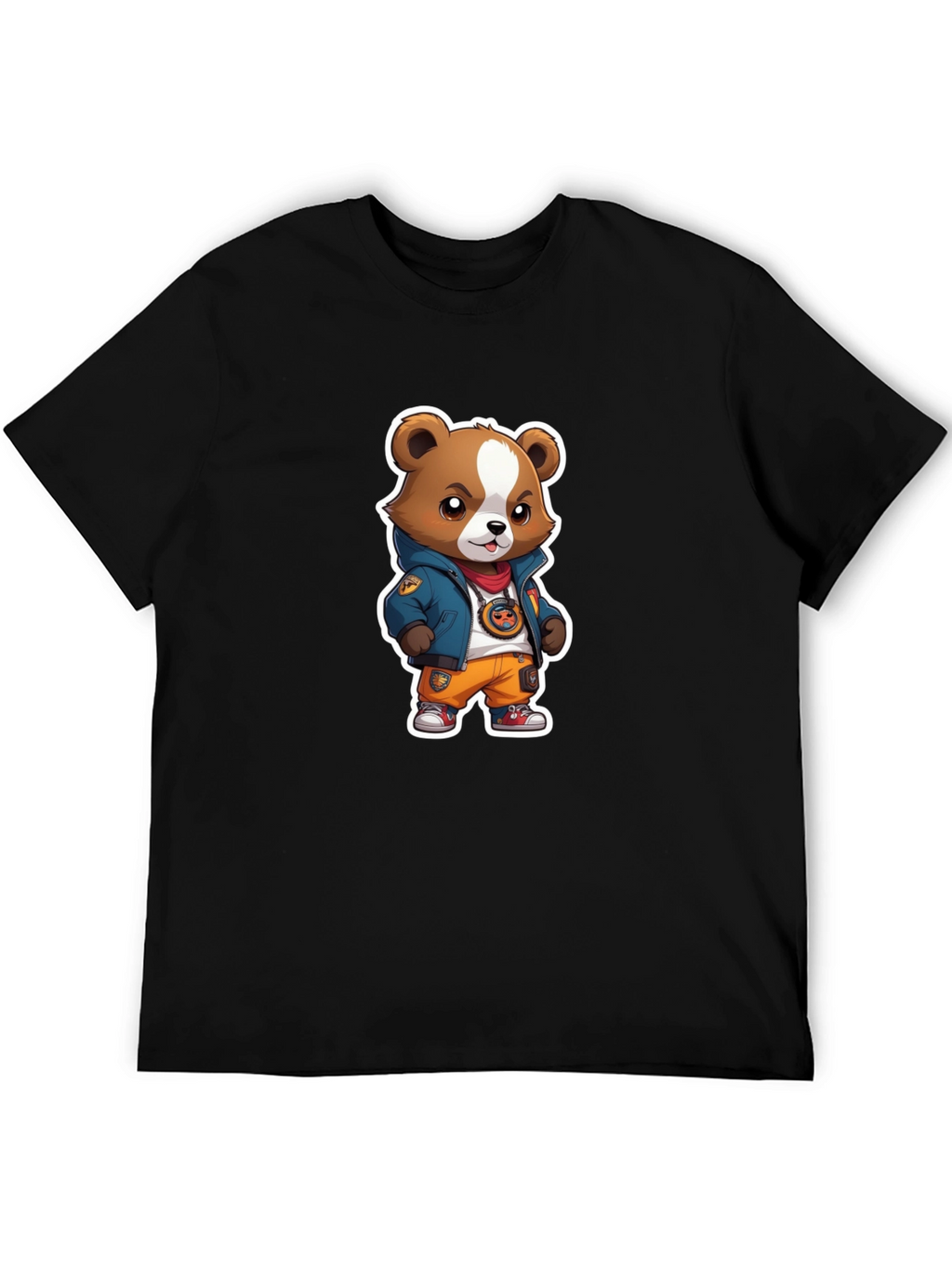 Urban Bear Graphic Tee - Trendy Style