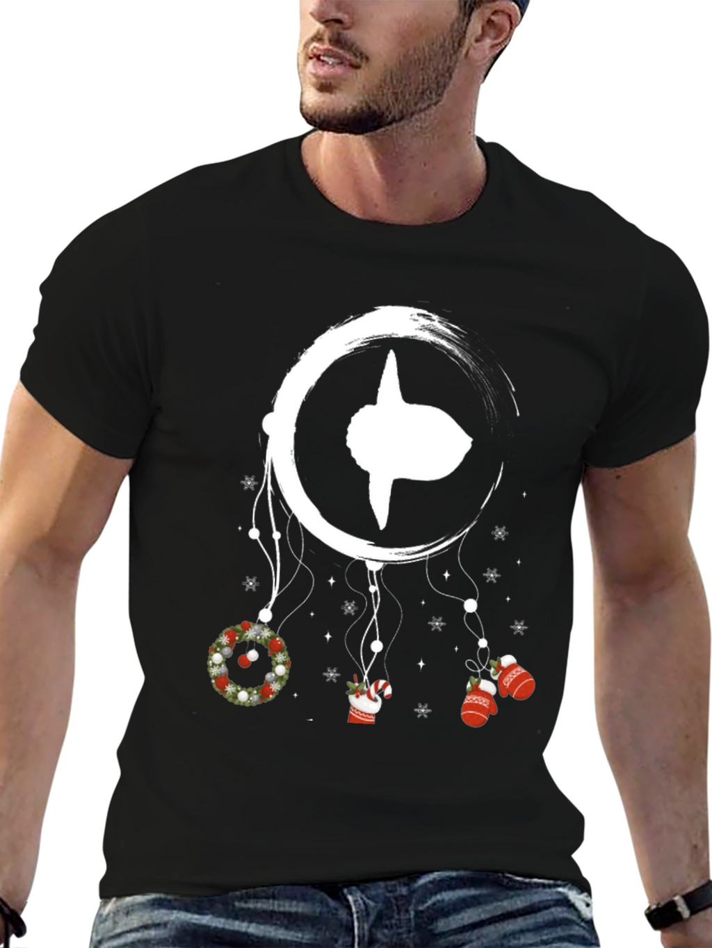 Holiday Ocean Sunfish Dreamcatcher Tee