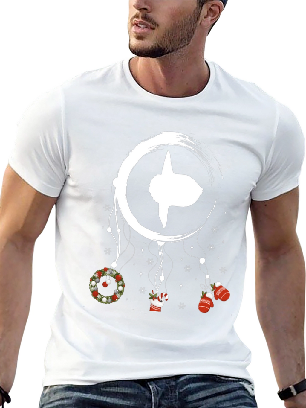Holiday Ocean Sunfish Dreamcatcher Tee