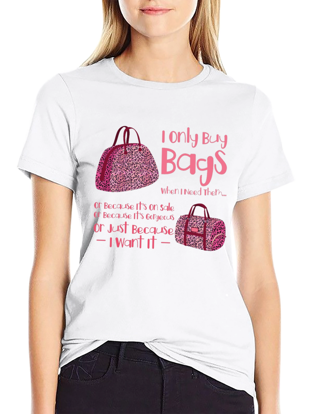 I Only Buy Bags Graphic Tee
