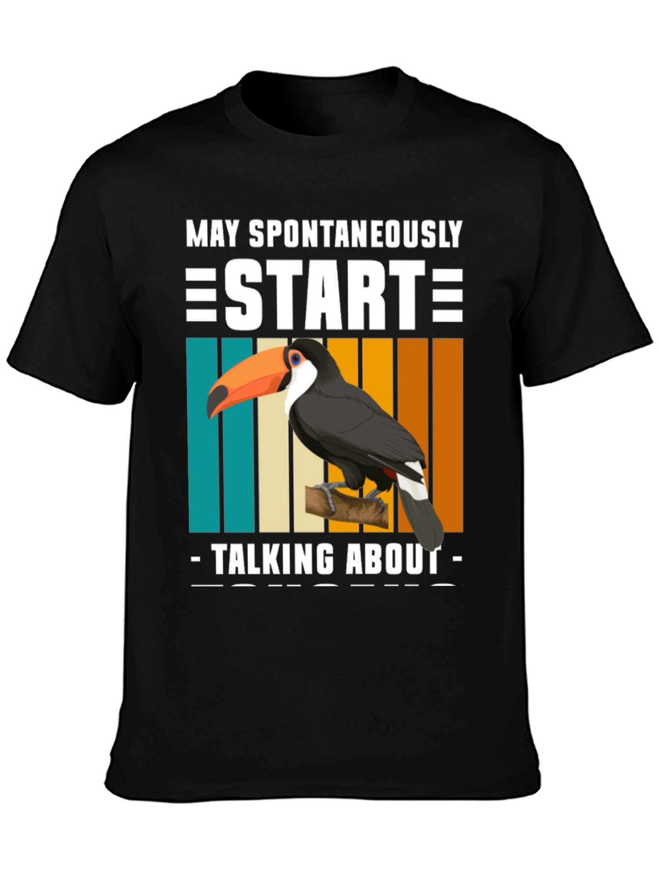Toucan Graphic Tee: May Spontaneously Start Talking