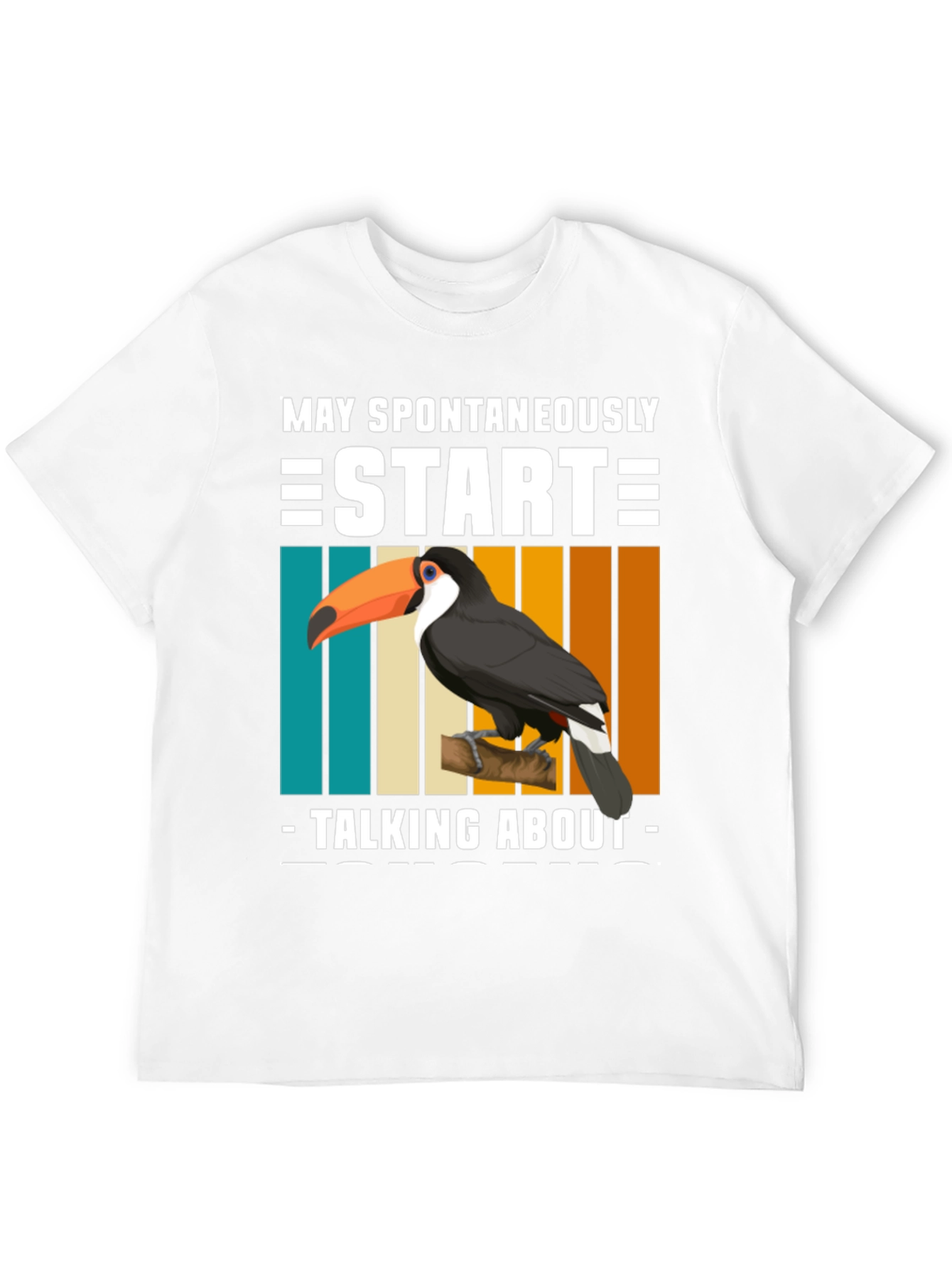 Toucan Graphic Tee: May Spontaneously Start Talking