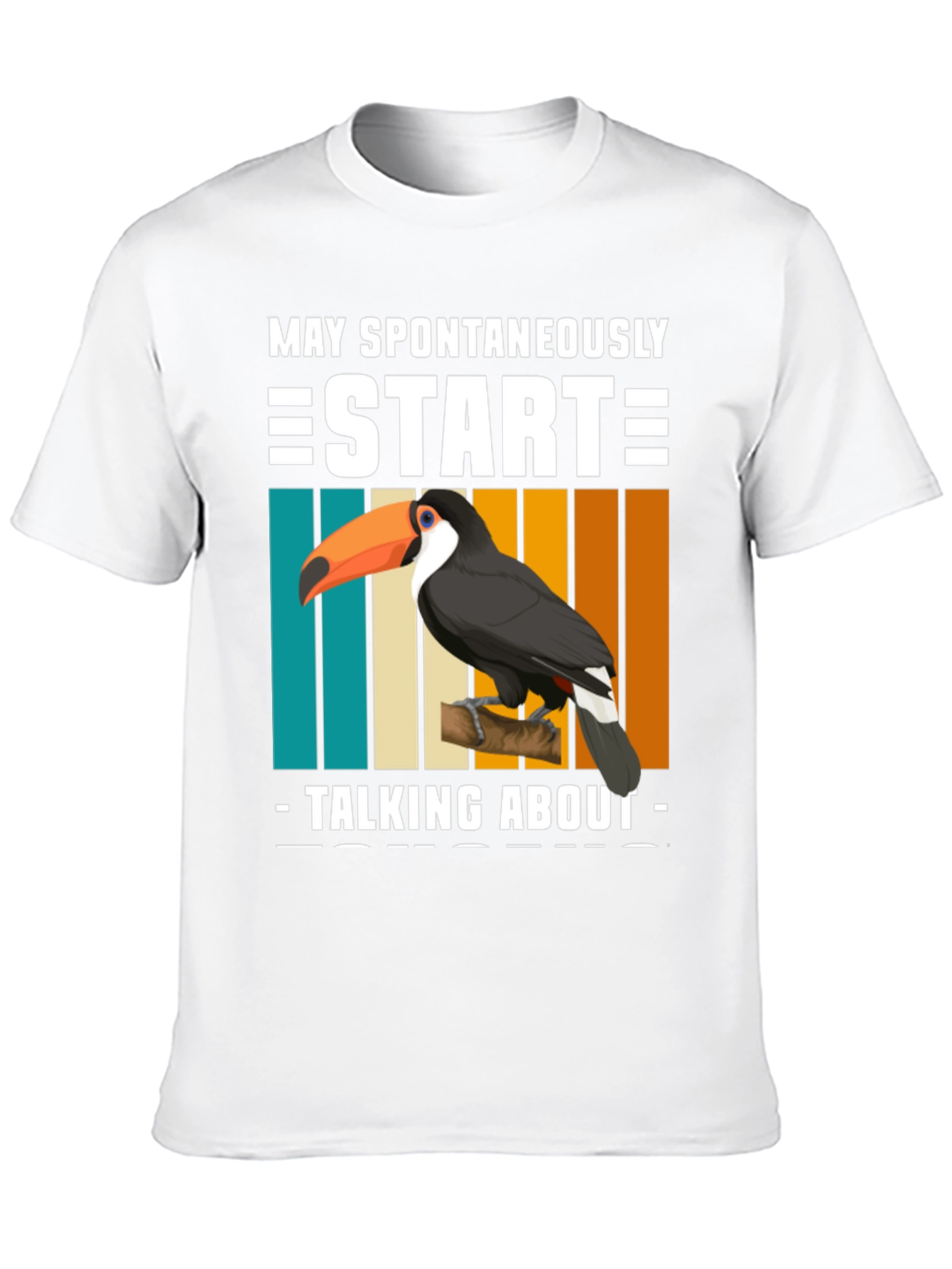 Toucan Graphic Tee: May Spontaneously Start Talking