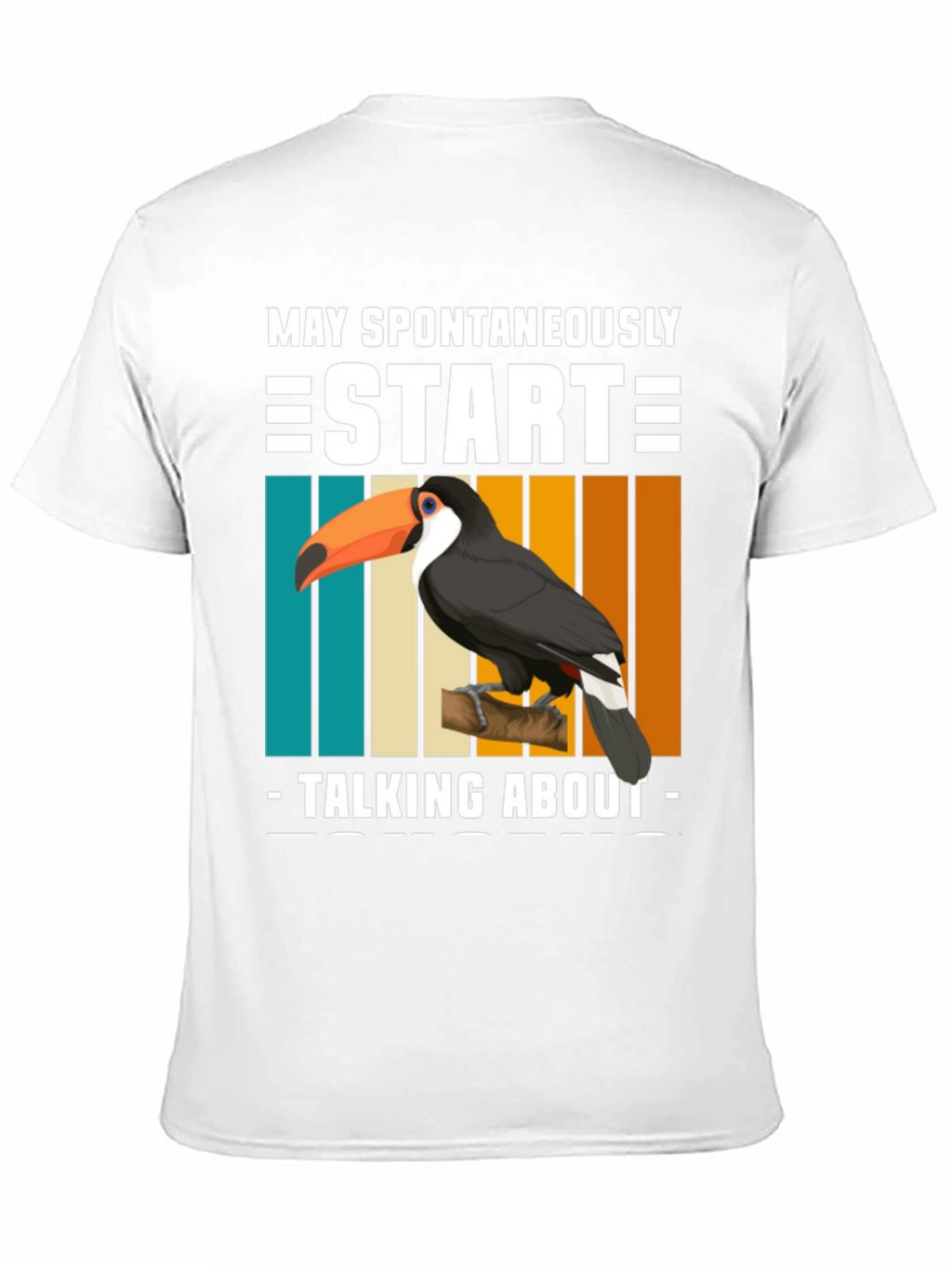 Toucan Graphic Tee: May Spontaneously Start Talking