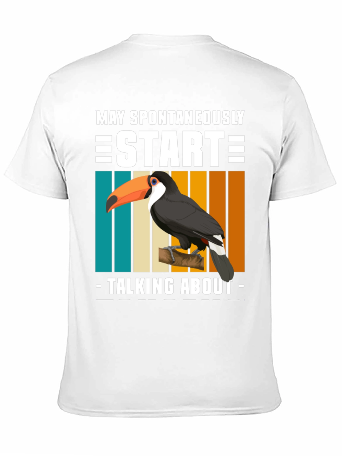 Toucan Graphic Tee: May Spontaneously Start Talking
