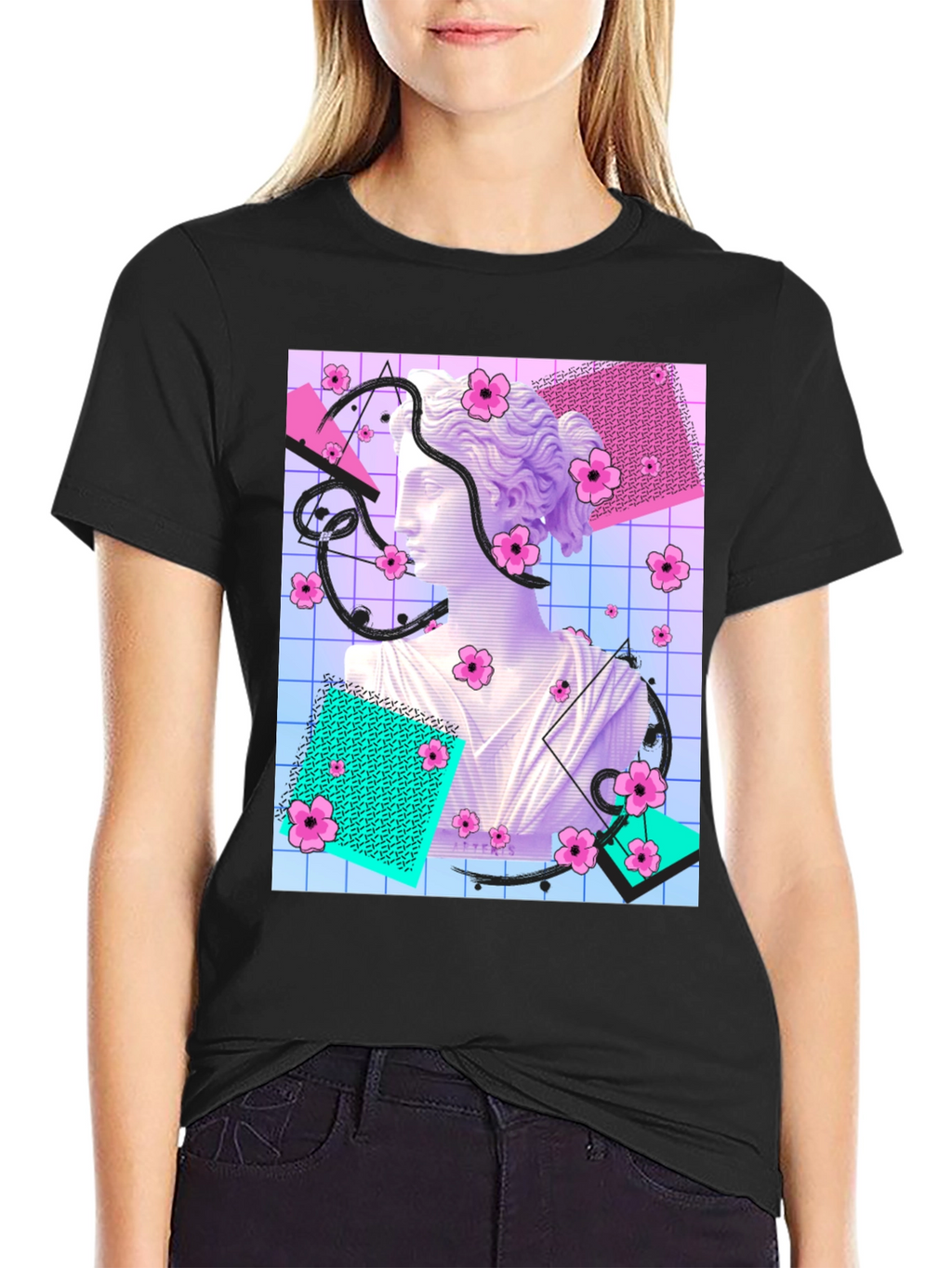 Vaporwave Statue T-Shirt