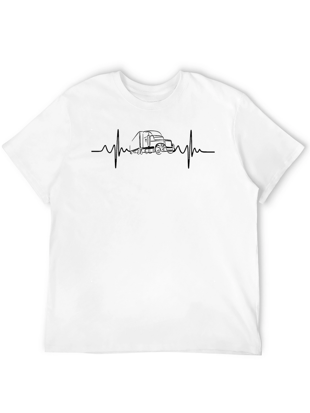 Trucker Heartbeat T-Shirt - Driver Life