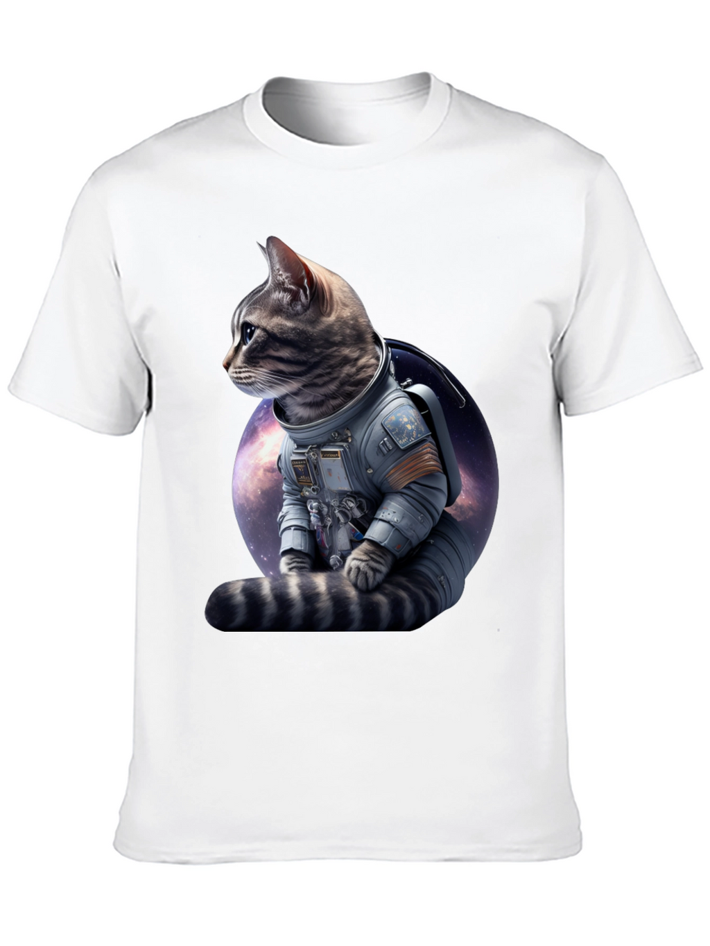 Cosmic Cat Astronaut T-Shirt