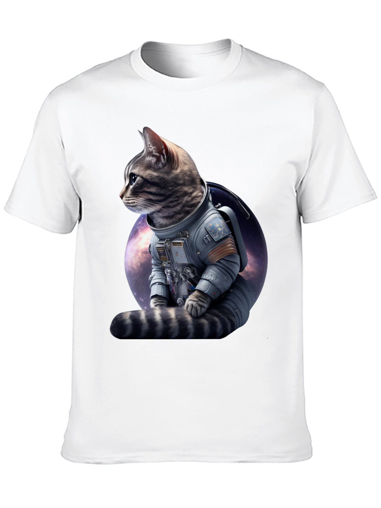 Cosmic Cat Astronaut T-Shirt