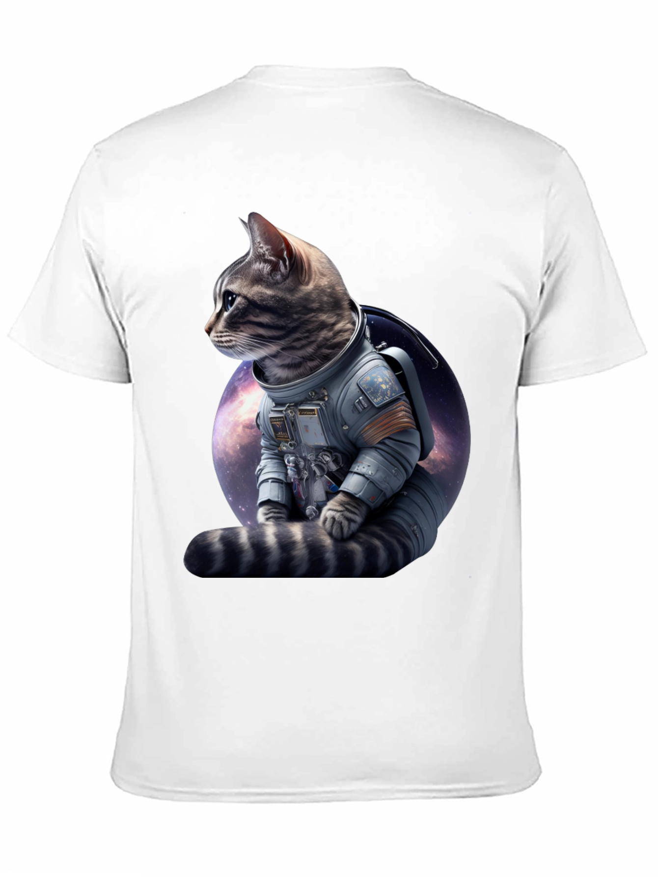 Cosmic Cat Astronaut T-Shirt
