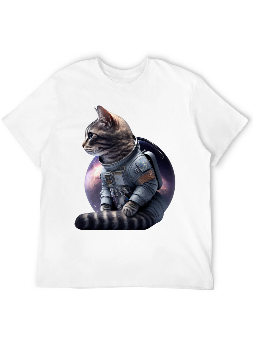 Cosmic Cat Astronaut T-Shirt