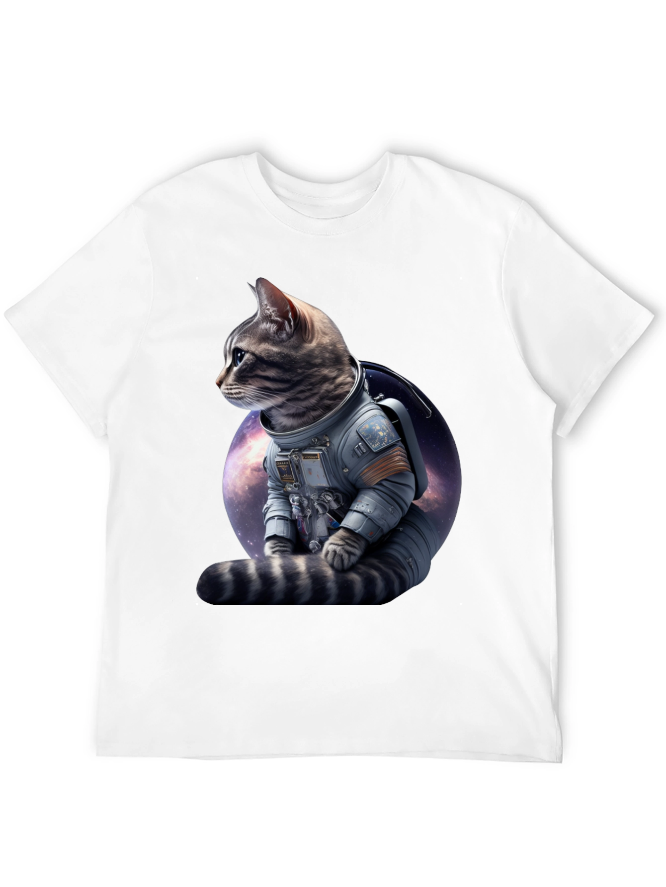 Cosmic Cat Astronaut T-Shirt