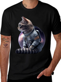 Cosmic Cat Astronaut T-Shirt