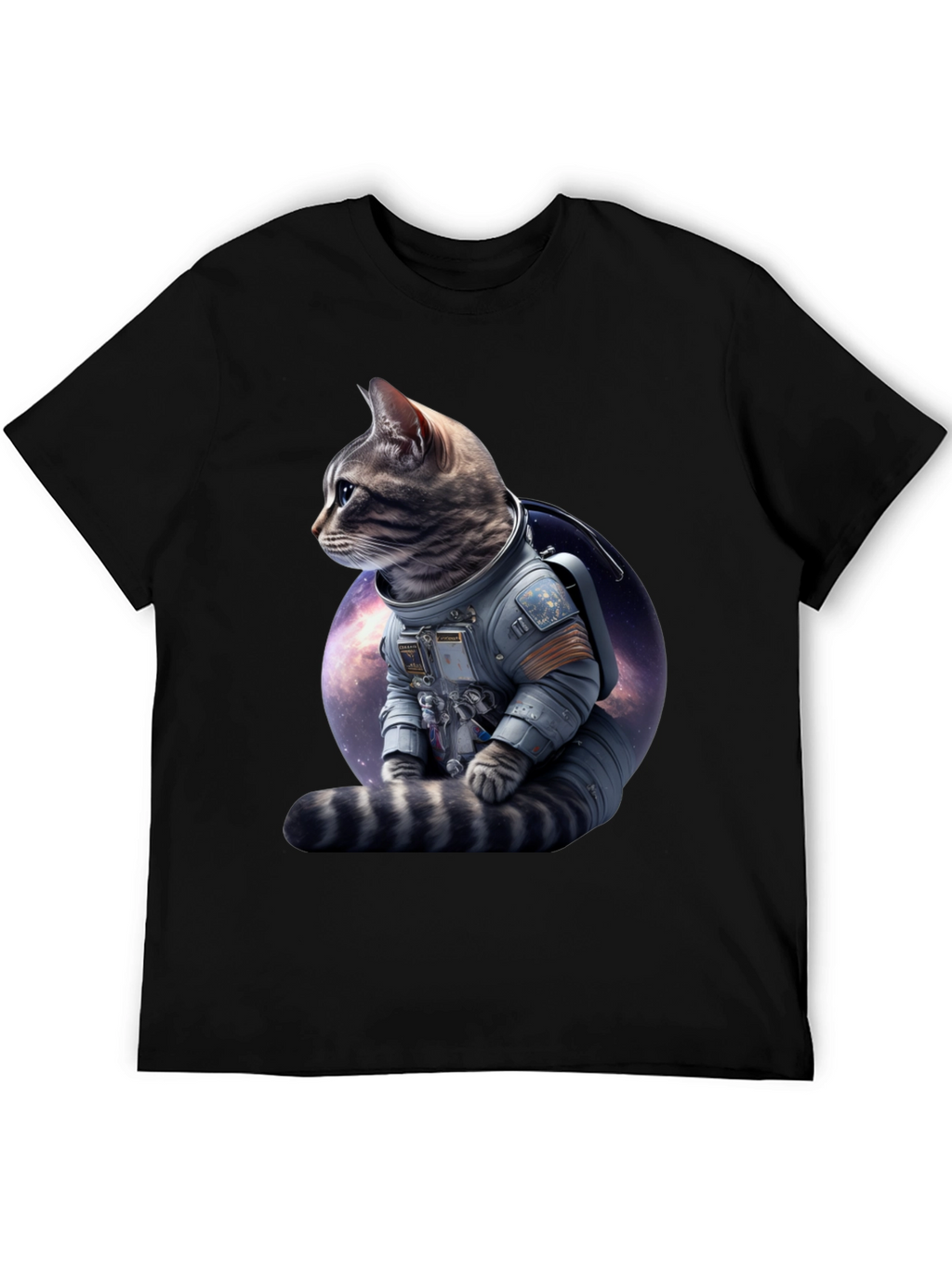 Cosmic Cat Astronaut T-Shirt