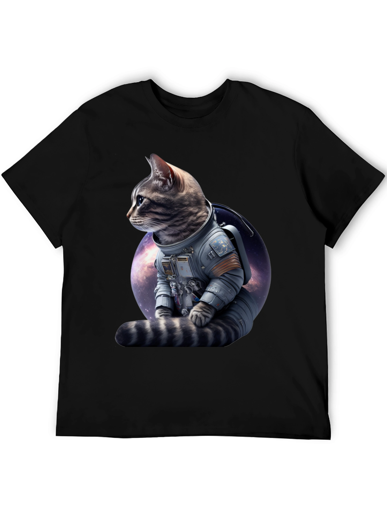 Cosmic Cat Astronaut T-Shirt