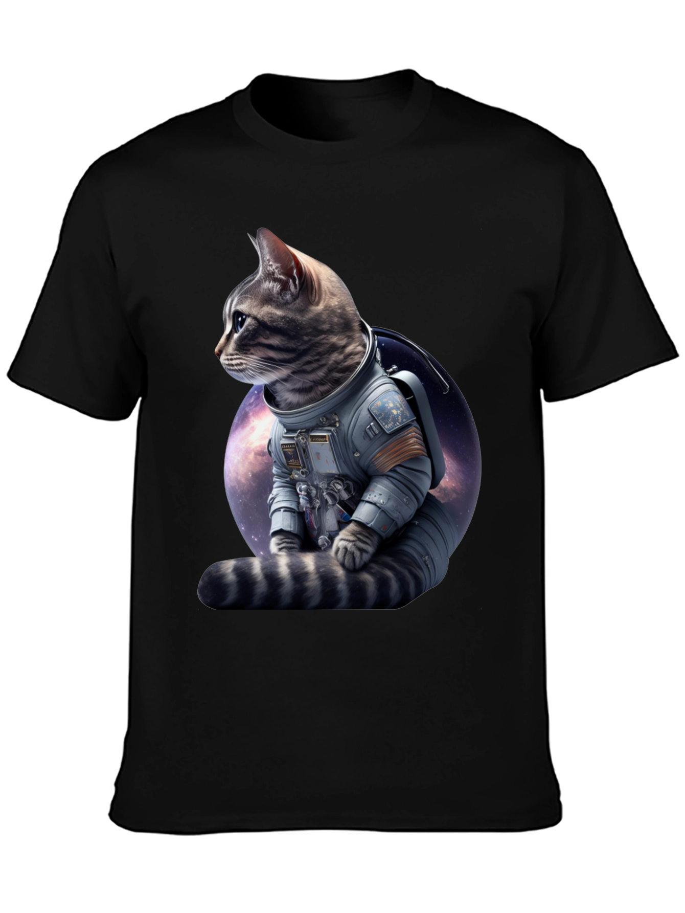 Cosmic Cat Astronaut T-Shirt
