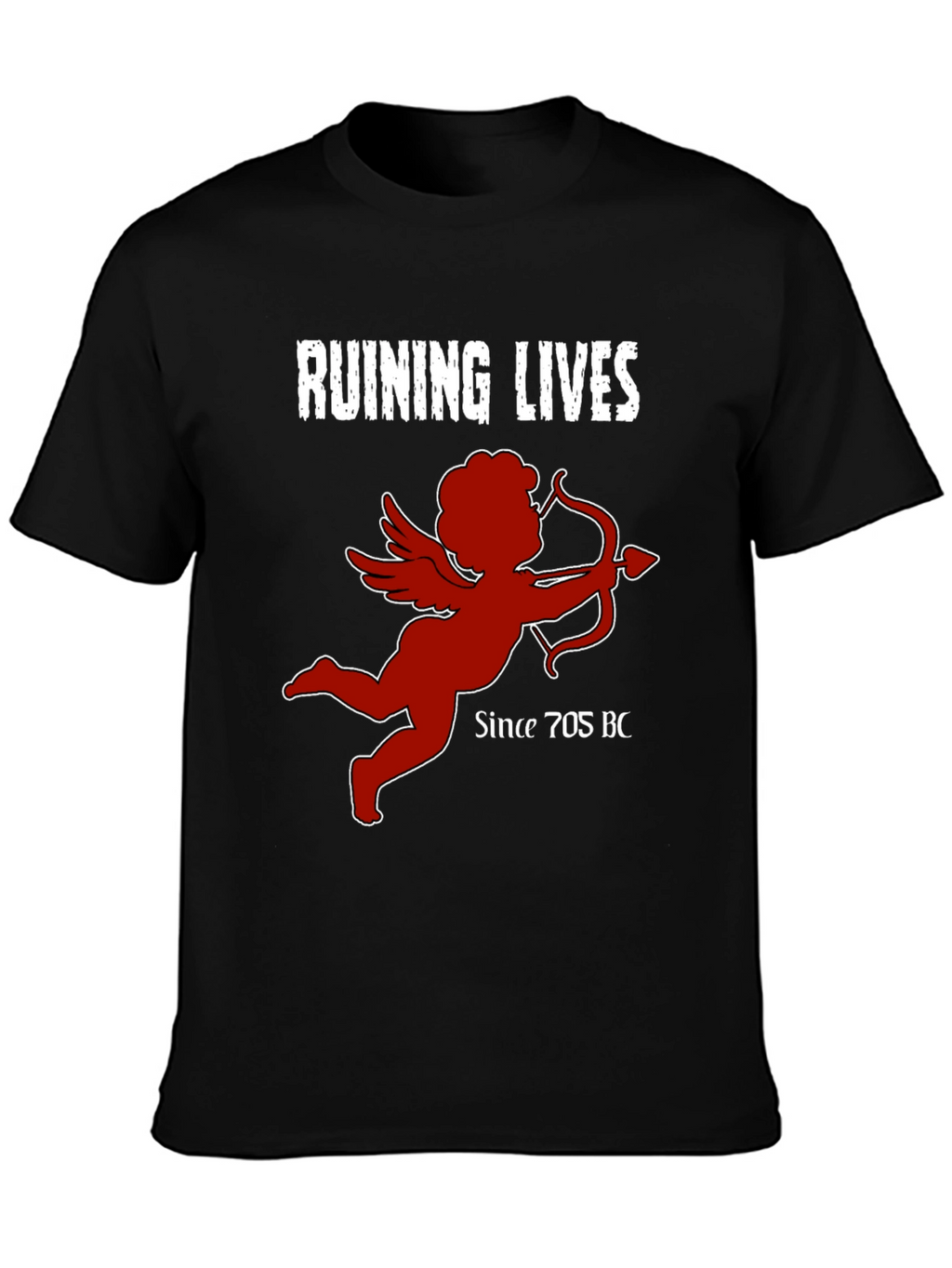 Ruining Lives Cupid Graphic T-Shirt