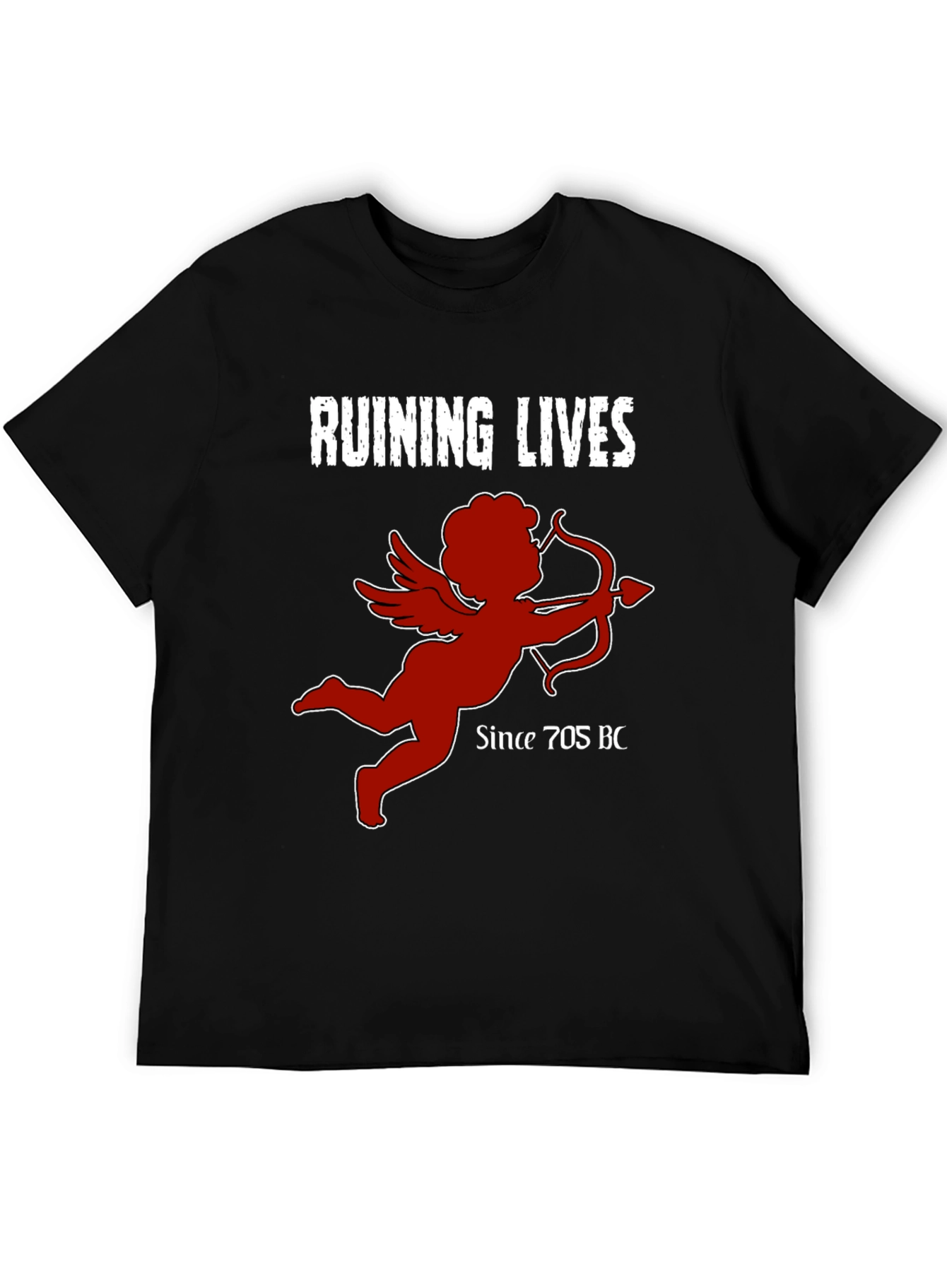 Ruining Lives Cupid Graphic T-Shirt