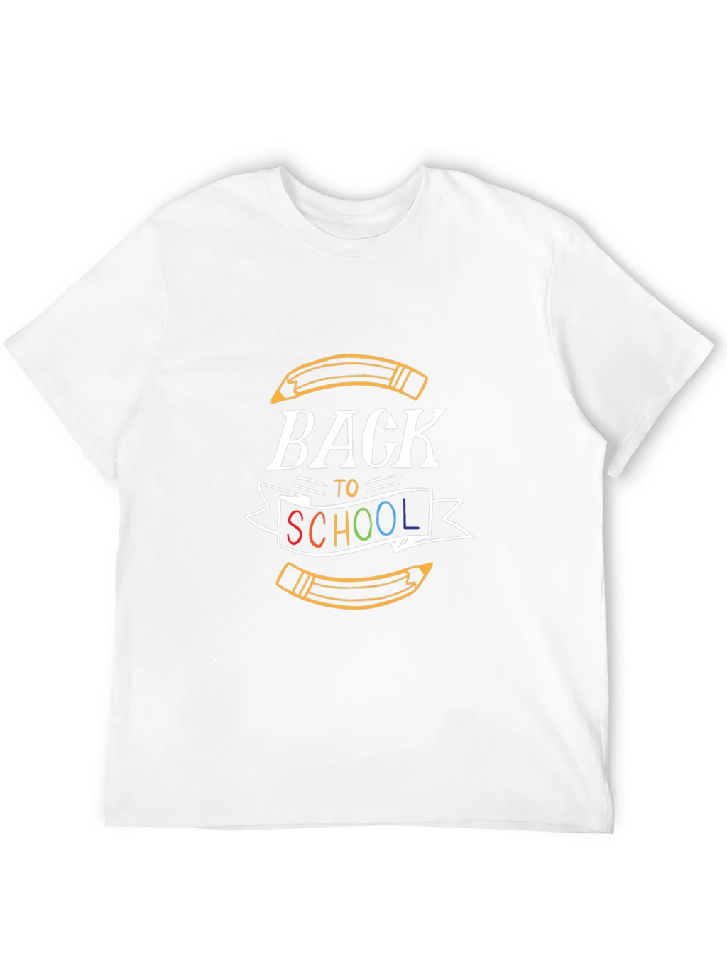 Back to School Graphic Tee - Black Cotton T-Shirt
