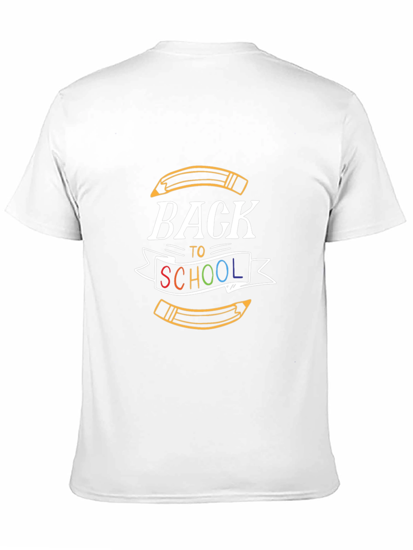 Back to School Graphic Tee - Black Cotton T-Shirt