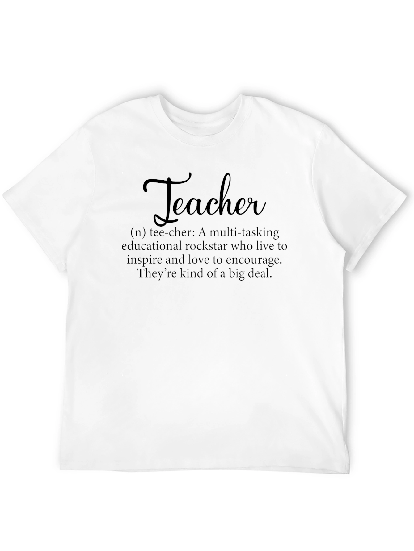 Teacher Definition Graphic T-Shirt