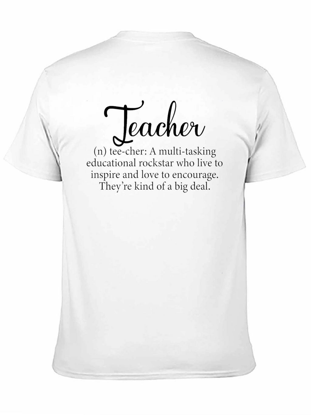 Teacher Definition Graphic T-Shirt