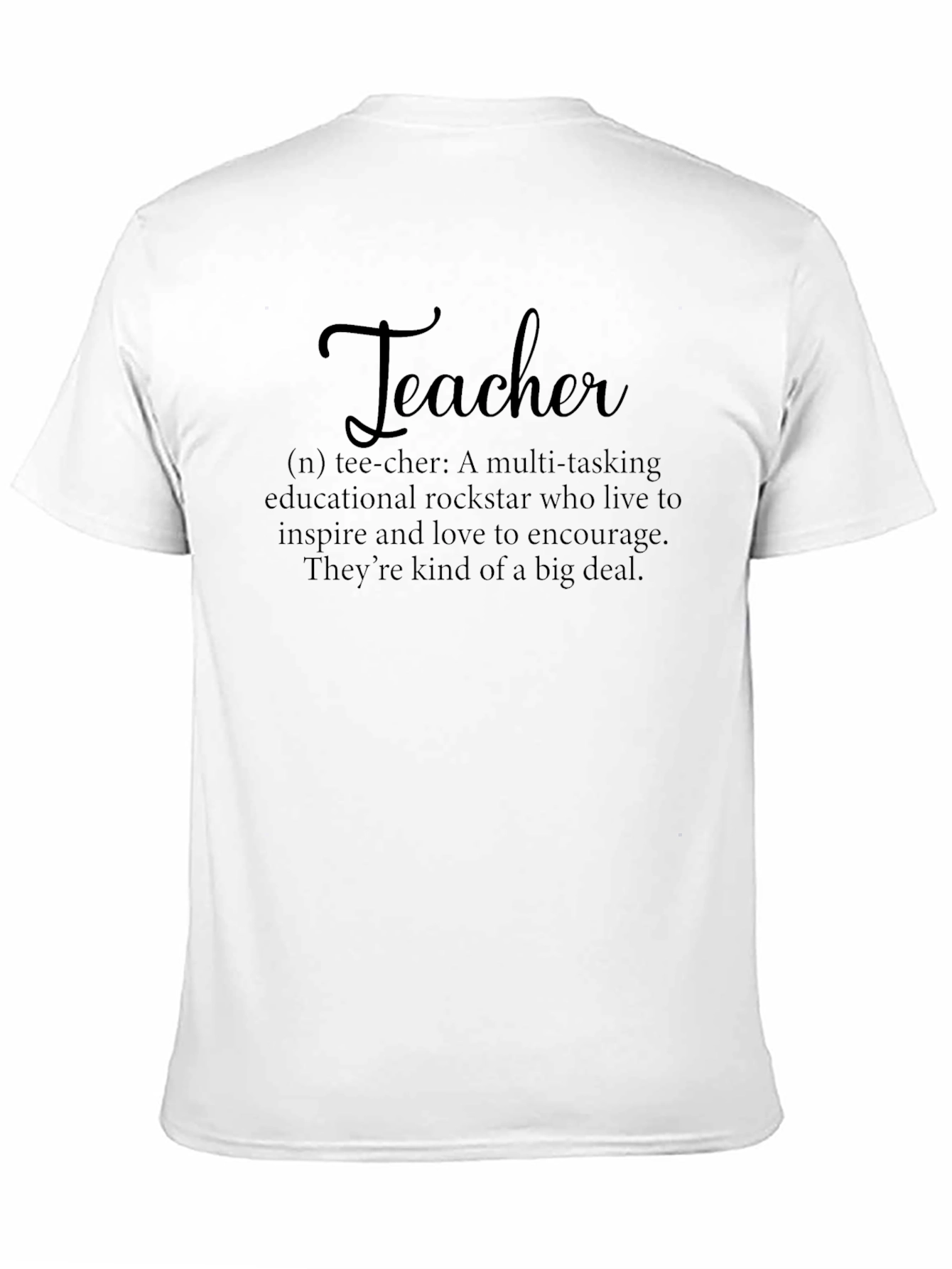 Teacher Definition Graphic T-Shirt