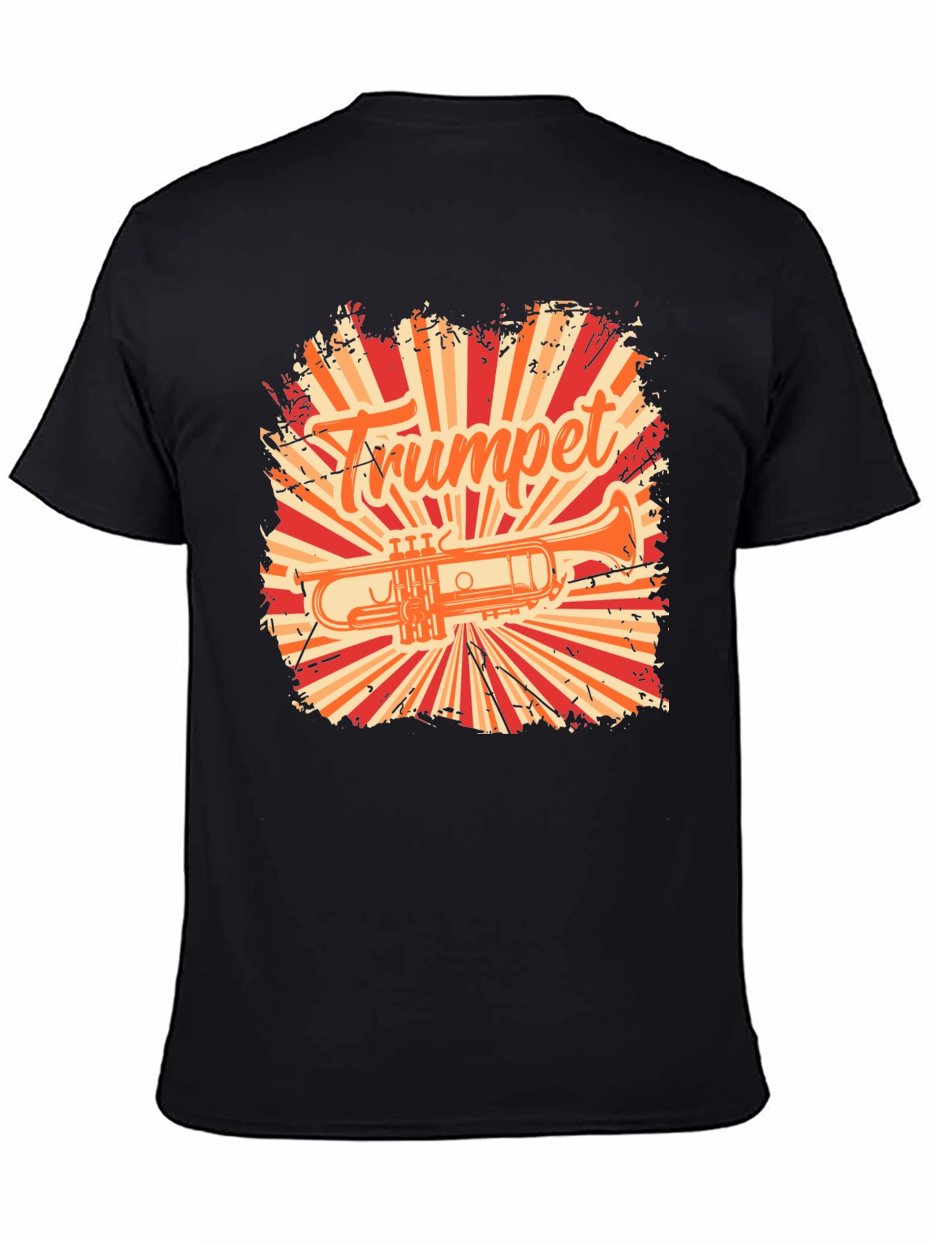 Vintage Trumpet T-Shirt - Musician Graphic Tee