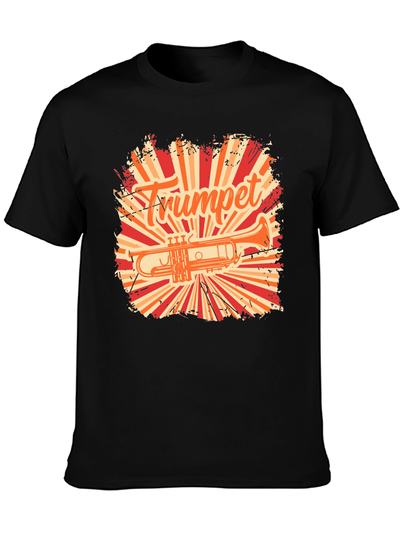 Vintage Trumpet T-Shirt - Musician Graphic Tee