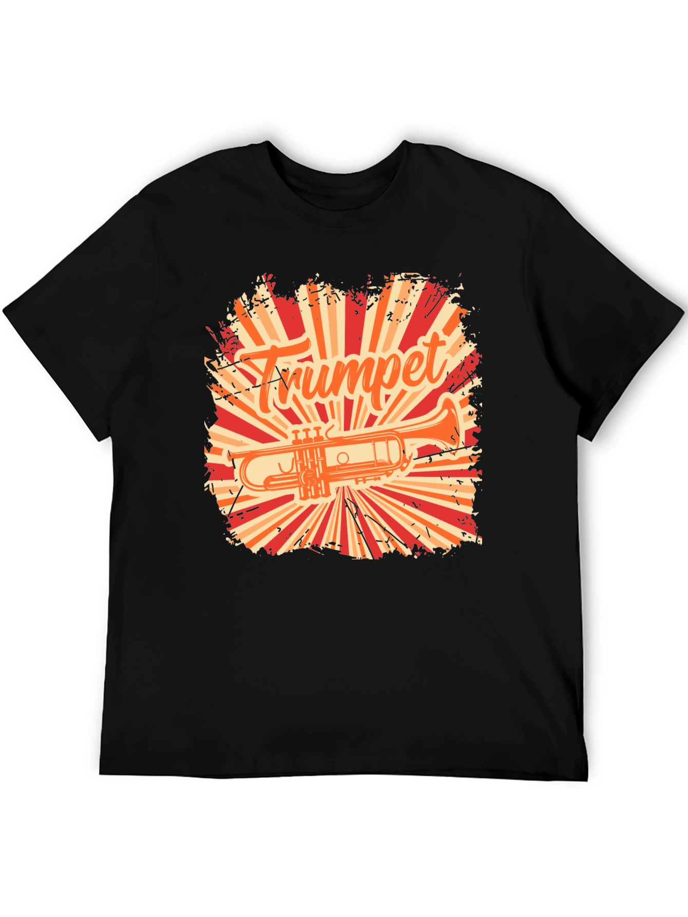 Vintage Trumpet T-Shirt - Musician Graphic Tee