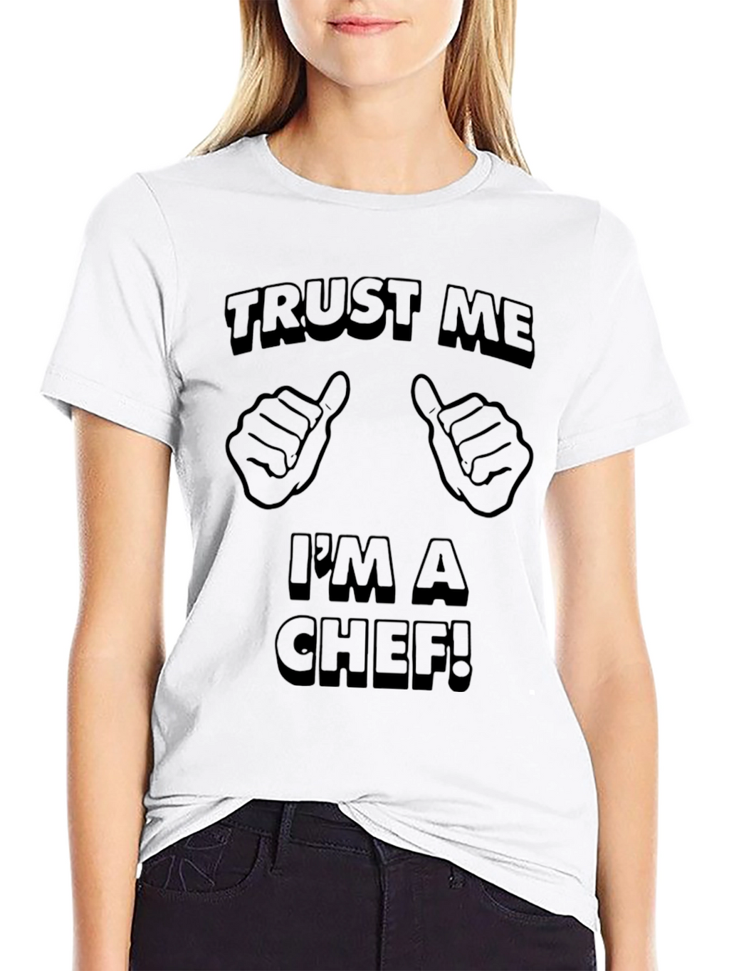 Trust Me Im A Chef Black T-Shirt