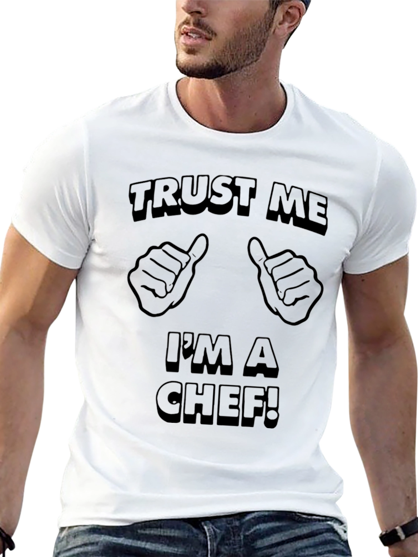 Trust Me Im A Chef Black T-Shirt