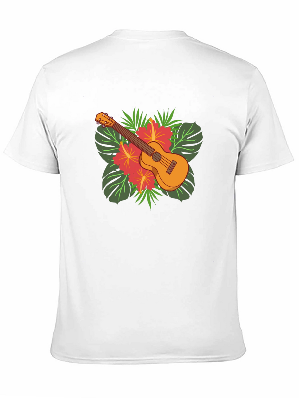 Tropical Ukulele Graphic Tee