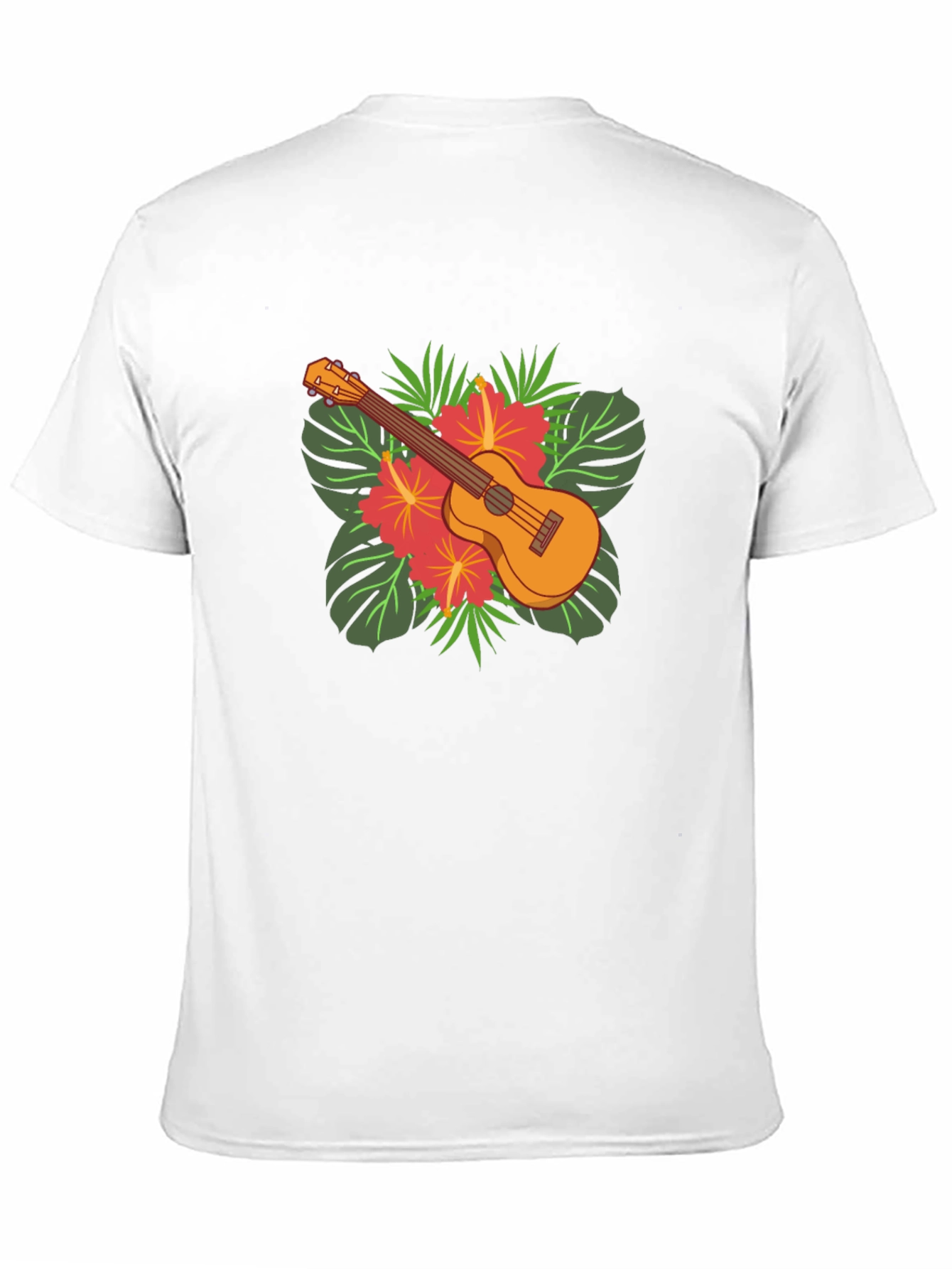 Tropical Ukulele Graphic Tee