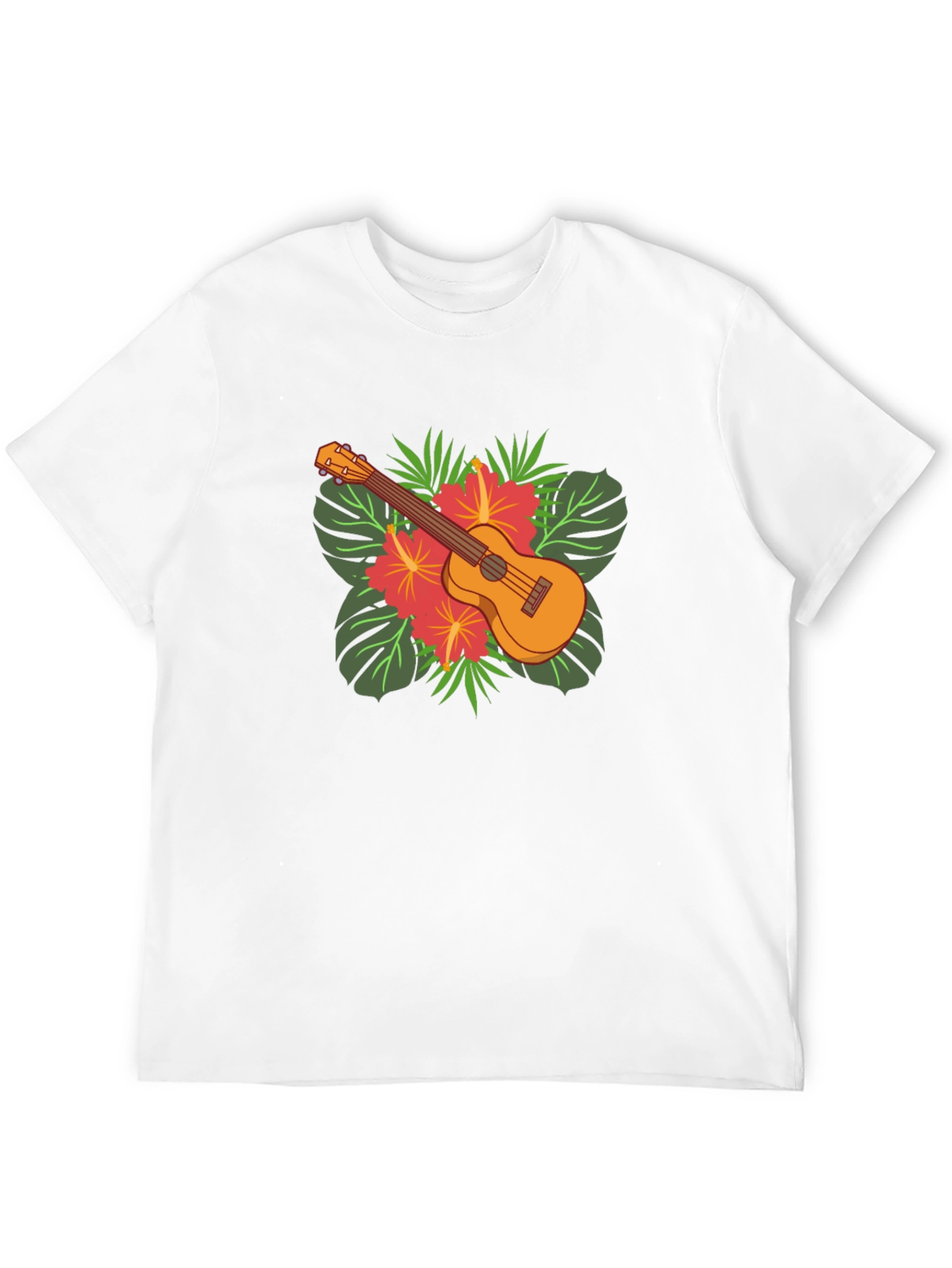 Tropical Ukulele Graphic Tee
