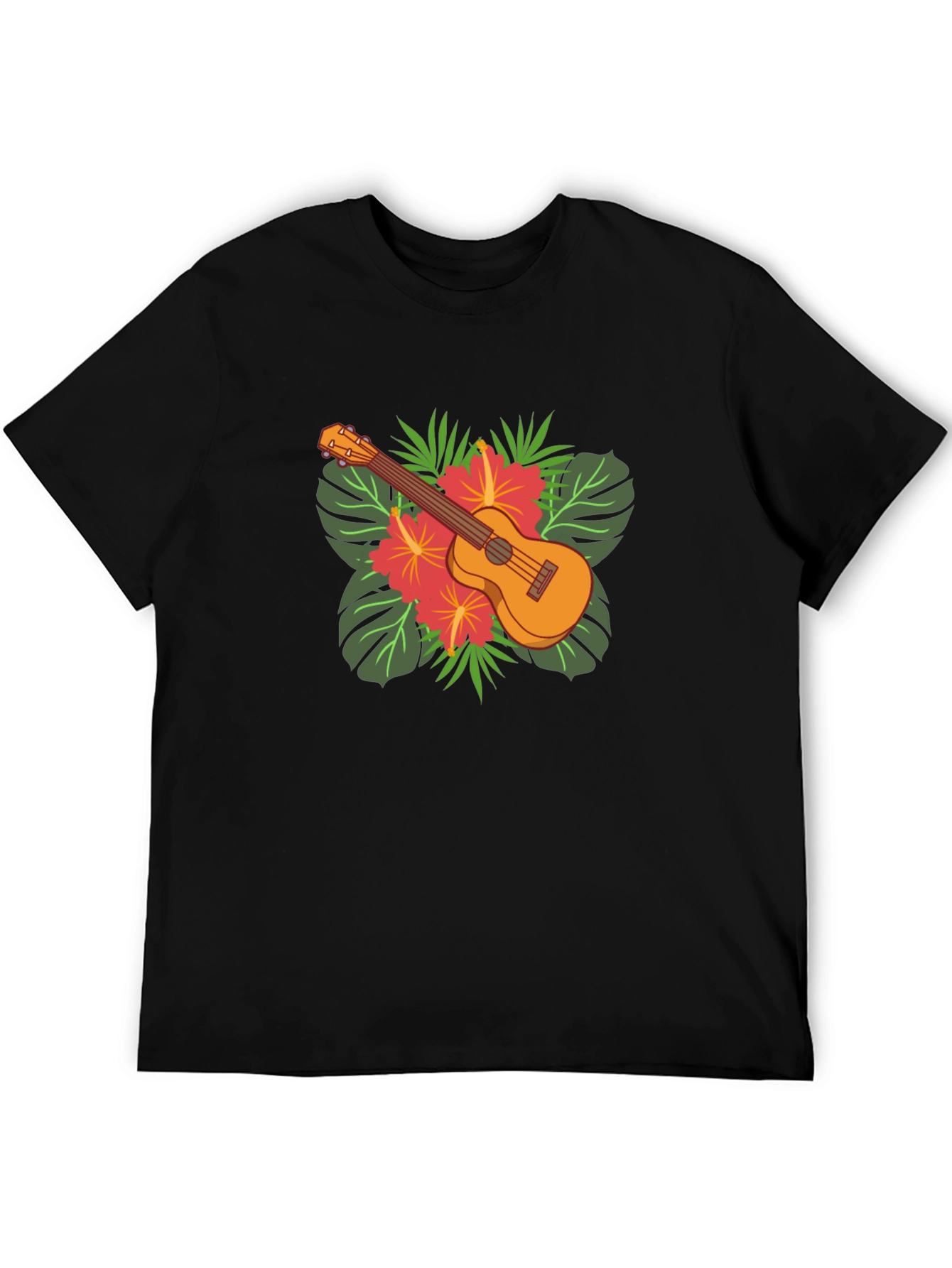 Tropical Ukulele Graphic Tee