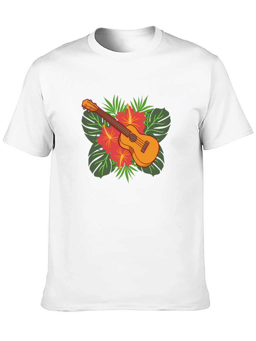 Tropical Ukulele Graphic Tee