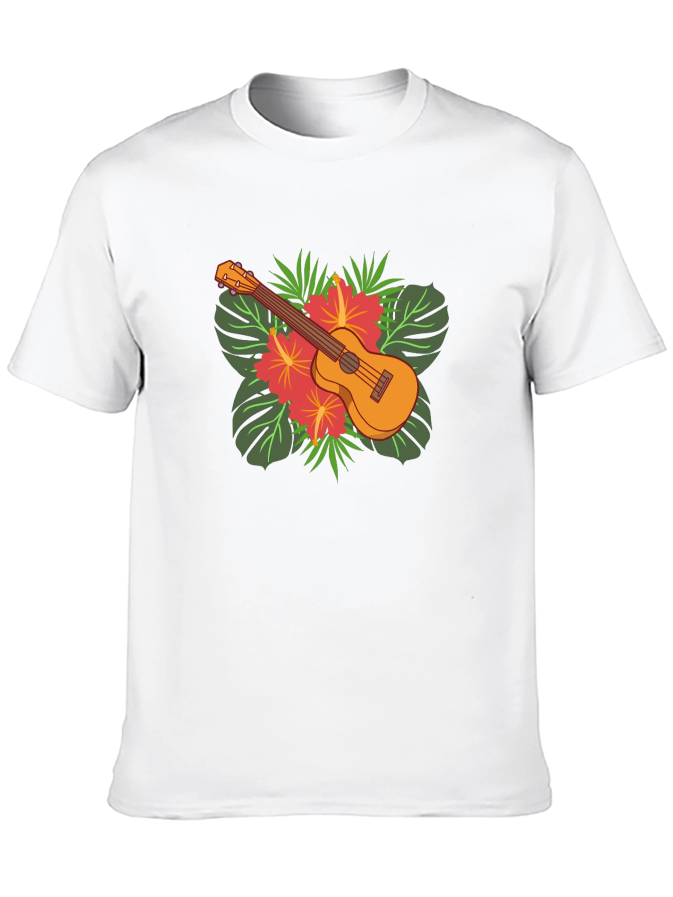 Tropical Ukulele Graphic Tee