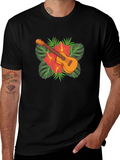 Tropical Ukulele Graphic Tee