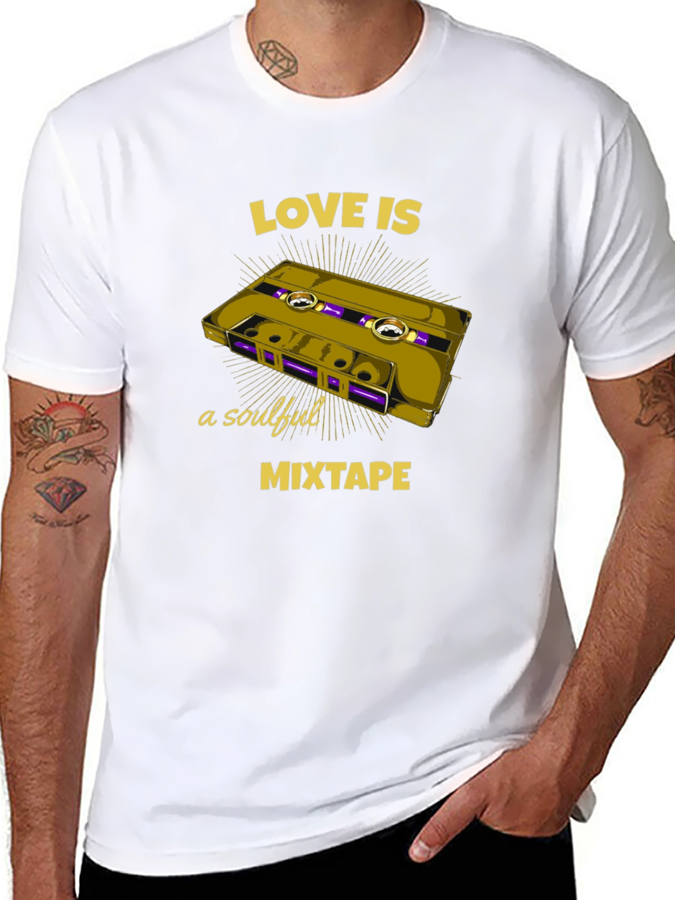 Love is a Soulful Mixtape Graphic Tee