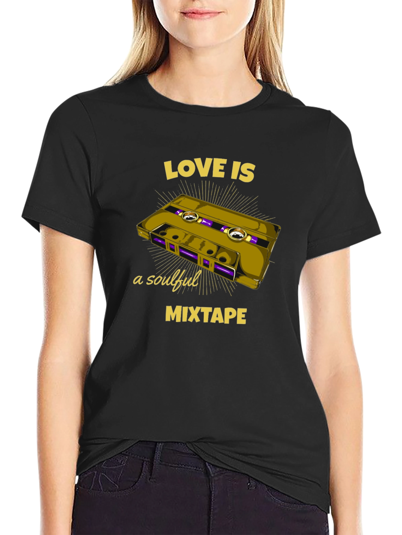 Love is a Soulful Mixtape Graphic Tee